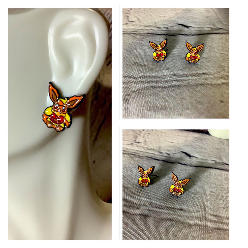 Pokeman Stud Earrings